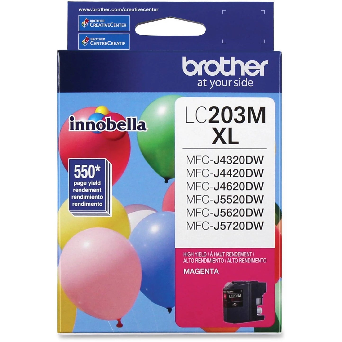Printer LC203M High Yield Ink Cartridge, Magenta